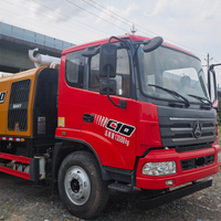 Pompe à béton mini Sany diesel d'occasion 265 CV 10/23 MPa 2021 Euro V faible kilométrage performance stable