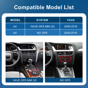 Unidad principal táctil Carplay inalámbrica de 8,8 "y 12,3" para Audi A4L A5L, <span class=keywords><strong>Multimedia</strong></span> para coche, Apple CarPlay, Android, salpicadero automático, pantalla Linux - Product Image 4
