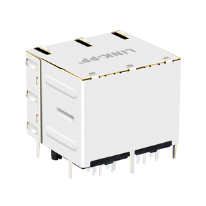 SI-30159-F Giắc Cắm RJ45 8P8C 2X2 Được Bảo Vệ 90 Độ SI-30163-F Đầu Nối Cái - Product Image 4