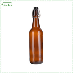 Bán Buôn Nhà Sản Xuất Bia Chai Thủy Tinh Hổ Phách <span class=keywords><strong>Kombucha</strong></span> Với Kín Dễ Dàng Dây Swing Top Caps - Product Image 5