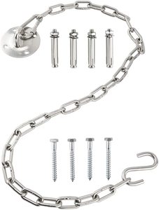 <span class=keywords><strong>Kit</strong></span> <span class=keywords><strong>de</strong></span> <span class=keywords><strong>fixation</strong></span> extérieur en acier moderne et durable <span class=keywords><strong>pour</strong></span> <span class=keywords><strong>hamac</strong></span> et chaise suspendue - Réglable et écologique - Product Image 3