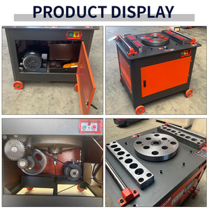 Nhà máy cung cấp PLC kiểm soát bán tự động năng suất cao cốt thép Bender giải pháp tùy chỉnh 1 năm bảo hành thanh thép Bender - Product Image 4