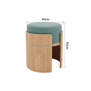 Set di Sedute Moderne in Legno per Caffè, Divanetti con Tavoli e Sgabelli per Bistrot - Product Image 6
