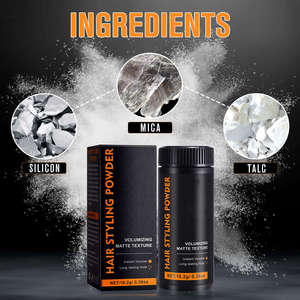 <span class=keywords><strong>Polvere</strong></span> Volumizzante Opacizzante per <span class=keywords><strong>Capelli</strong></span> da Uomo con Etichetta Privata, <span class=keywords><strong>Cera</strong></span> per lo Styling dei <span class=keywords><strong>Capelli</strong></span> con Logo Personalizzato - Product Image 3