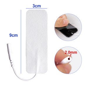 Accesorios de Gel para Masaje <span class=keywords><strong>TENS</strong></span> 3x9, Almohadillas Autoadhesivas con Conector de 2mm - Product Image 2
