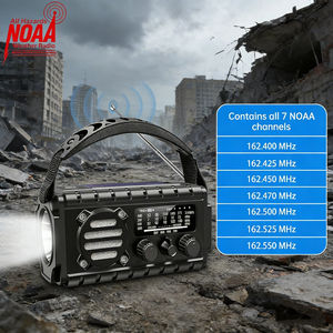 Radio de Emergencia Multifuncional Alecter APH-SR15 con Manivela, Energía Solar, Tipo-C, Receptor NOAA AM/FM/SW, Banco de Energía Portátil - Product Image 3