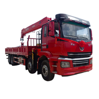 Grue mobile sur camion Shacman Xuande à flèche télescopique de 16 tonnes, 8x4, 350 CV, hauteur de levage de 20,5 m, pour travaux lourds