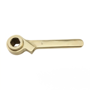 Utilidad antimagnetismo precio de fábrica berilio bronce 17 ~ 36mm Llave de trinquete antichispas <span class=keywords><strong>para</strong></span> apretar/aflojar pernos - Product Image 1
