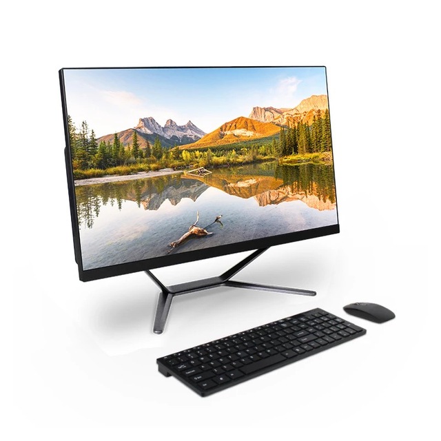 Desktop PC All in One AIO Computer 21.5 23.8'' Intel Core I3 I5 I7 8-12th 6 Cores DDR4 LCD 4K Windows Linux