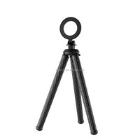 Support de téléphone flexible en forme de pieuvre Telesin pour la prise de vue de téléphones portables, vlog, montage magnétique à dégagement rapide sur trépied