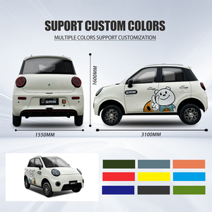 Sedán Eléctrico Individual de Alta Calidad, Mini Vehículo Eléctrico de Cuatro Ruedas de China con Pantalla Táctil LED, Asientos 2+2, NEDC - Product Image 5