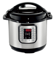 Cuisinière à pression intelligente 6L 8L 12L, cuiseurs à riz électriques en acier inoxydable 5L 10L avec 14 préréglages