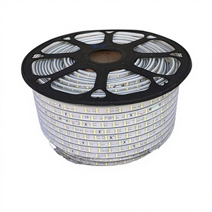 Bande <span class=keywords><strong>LED</strong></span> Gowin à haute luminosité SMD2835, 120 <span class=keywords><strong>LED</strong></span>/m, AC110V/220V, double rangée, indice de protection IP67, matériau PVC, CRI80, garantie de 3 ans - Product Image 4