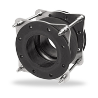 Vente directe usine – Compensateur flexible à soufflet EPDM en acier inoxydable plaqué, raccord rapide réducteur pour pipeline