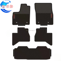 Tapis de sol de voiture en PVC à 5 couches, boucles en boucle, noirs, pour Toyota Prado 2025 LHD, tapis 3D, accessoires intérieurs de voiture