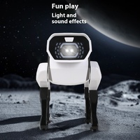 Intelligenter Plastik-Roboterhund - Interaktives Lernspielzeug mit Sprachsteuerung, Programmierung, Tanz, Gesang & Wach-/Patrouillenfunktion für Erwachsene & Kinder