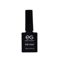 Top coat et base coat pour vernis gel de haute qualité, sans TPO, marque privée, prix spécial, top coat haute brillance pour poudre chromée