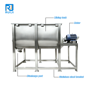Piccolo Miscelatore Orizzontale a Nastro in Acciaio Inox 304 con Pratico Uscita Materiale per Scarico Rapido Dopo la Miscelazione - Product Image 5