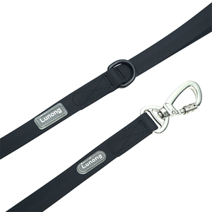 Lunong Waterproof PVC Dog <b>Leash</b> with Locking Clasp Heavy Duty Corrosion Resistant <b>Pet</b> Training Lead for Large Dogs - Product Image 6