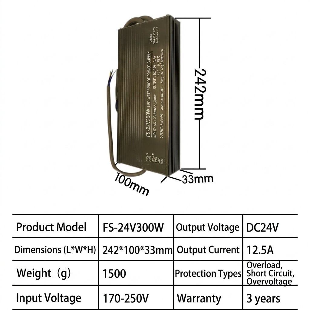 Fs24v300w125a