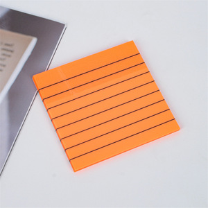 In-Stock Portable Small Fresh Planner Sticky Notes Students <strong>Colorful</strong> Pet Loose-Leaf <strong>Index</strong> <strong>Tabs</strong> Reusable Solid Self-Adhesive Memo - Product Image 4
