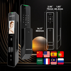 Serrure Intelligente à Installation Facile avec Reconnaissance des Veines Palmaires, Déverrouillage Sans Fil Tuya, Fonction de Reconnaissance Faciale, Serrure Intelligente pour Porte en Bois - Product Image 2