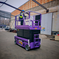 CE Sertifikalı Kendinden Tahrikli Makaslı Platform Elektrikli Mobil Havadan Çalışma Platformu Hidrolik Asansör Masası (Avrupa için)