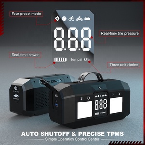 <span class=keywords><strong>D</strong></span>émarreur de secours 4000A à courant de crête avec compresseur <span class=keywords><strong>d</strong></span>'air 150 PSI, pompe à pneus haute pression 20000 mAh, booster de batterie de voiture pour fourgonnettes et bateaux - Product Image 3