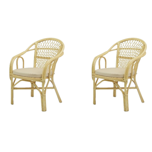 Patani Moderner Sessel mit Rattanholzrahmen, Gemütliches Komfortables Wohnzimmermöbel, Handgefertigt, Langlebig, Hochwertig - Product Image 2