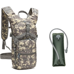 Tactical Hydration <b>Backpack</b> with 3L <b>Water</b> Bladder for Hiking Cycling <b>Running</b> Camping Outdoor Use - Product Image 4