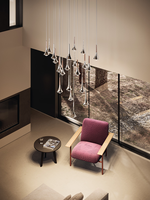 Art moderne Hôtel DIY Combinaison gratuite Éclairage en cristal Décoration de maison moderne Lampes suspendues à LED Petite cuisine Projecteur Lustres