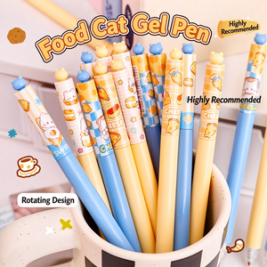 <span class=keywords><strong>ปากกา</strong></span><span class=keywords><strong>เจ</strong></span><span class=keywords><strong>ล</strong></span><span class=keywords><strong>ล</strong></span>ายแมวน่ารักแบบ Kawaii Twist ขนาดหัวปากกา 0.5 มม. หมึกสีดำ สำหรับนักเรียน นักศึกษา และสำนักงาน - Product Image 1