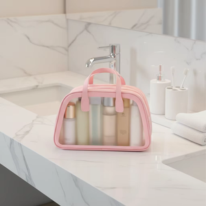 กระเป๋าเครื่องสำอางแบบพกพา กันน้ำ ซิป ปี 2026 รุ่นสั่งทำพิเศษ ขายส่ง แฟชั่น สำหรับเดินทาง สำหรับสาวๆ - Product Image 2