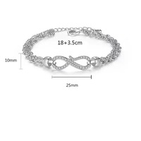 Bracelets et Joncs Personnalisés en Laiton avec Projection Photo, Breloques en Corde, Message « Je t'aime » en 100 Langues, Image Personnalisée, Symbole Infini, Or 18K