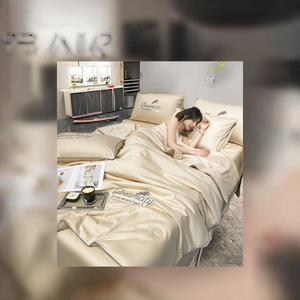 Wholesale Hotel Home High Quality Washed Ice <strong>Silk</strong> Summer Cool Quilt Washed Cotton Comforter Bed Soft Floral Cartoon - Product Image 3