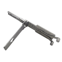 Outils de serrurier professionnels de haute qualité Lishi K9 V.4 2-en-1 Décodeur et outil de déverrouillage de serrure de porte de voiture