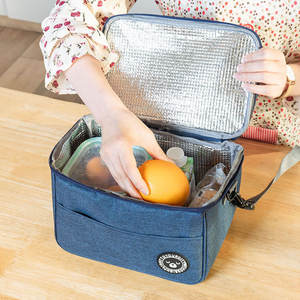 Boîte à lunch chauffée sac fourre-tout sac isolant feuille d'aluminium sac à lunch épaissi - Product Image 2