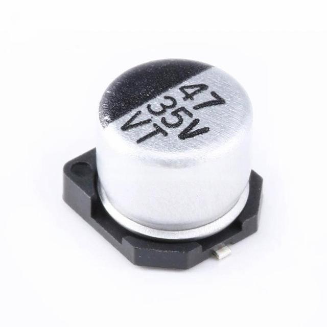 Aluminum chip electrolytic capacitor 35V 47UF volume 6.3*5.4 SMD chip electrolytic