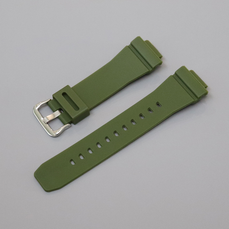 หัวเข็มขัดสีเขียวเงิน