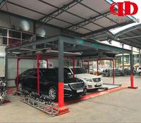 Máquina de Estacionamiento Vertical Multinivel de 2-6 Pisos, Apilamiento de Autos Móvil, Motor de 2.2kW, Bajo Ruido, Operación Segura, ISO9001