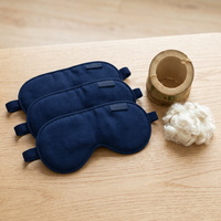 Masque de sommeil en bambou pour le camping en plein air, occultation totale, léger, respirant, OEM, toutes saisons, vente en gros