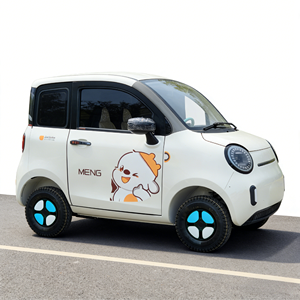 Venta Directa de Fábrica, Auto Eléctrico de 4 Ruedas, 2 Puertas, 4 Asientos, 1000W, Compacto, Flexible, Velocidad Máxima 55km/h, Mini Auto Eléctrico - Product Image 4