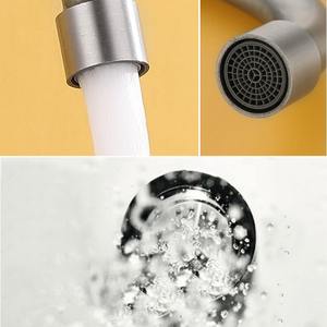 Robinet pivotant en acier inoxydable 304, robinet de cuisinière semi-automatique pour hôtels et restaurants - Product Image 4