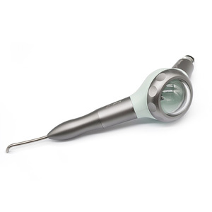 La nouvelle machine de nettoyage dentaire par sablage est puissante et moins sujette aux blocages. Il est doté d'un pistolet de sablage pour usage oral. - Product Image 2