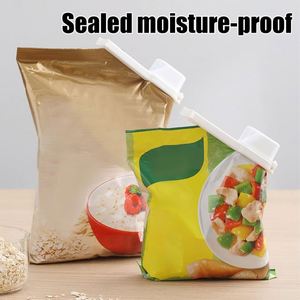 Kitchen Household Tool Closure Keeping Sealer Clamp Plastic Bread Snack Sealing Clip Seal Pour Food Storage Bags Clips - Product Image 4