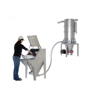 Sistema de Eliminación de Polvo para la Industria Alimentaria, Estación de Alimentación Libre de Polvo con Dispositivo de Filtrado para Polvo Fino - Product Image 1