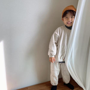 Custom OEM Spring Fall <b>Toddler</b> Boy Girl Clothes Cotton Lounge Wear Pajamas Baby Boys' Clothing Sets - Product Image 3