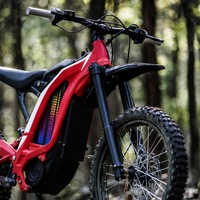 Garde-boue avant inversé anti-éclaboussures compatible avec la moto électrique tout-terrain Sur Ron Light Bee S/X