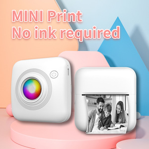Mini impresora térmica portátil para preguntas incorrectas, <span class=keywords><strong>papel</strong></span> de impresión, impresora de bolsillo para fotos, máquina de impresora portátil para regalos de niños - Product Image 4