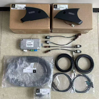 Caméra de recul 360 degrés avec capteur de stationnement pour Mercedes Benz GLE/GLS W166 W292, caméra de plaque d'immatriculation